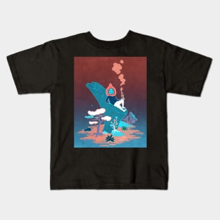 Real Chill (blue) Kids T-Shirt